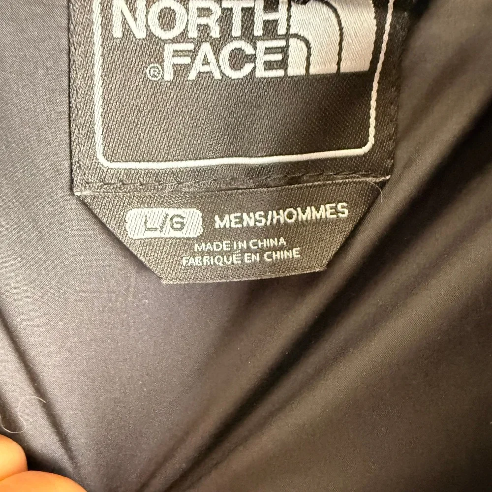 Vtg The North Face Puffer Vest Mens L Black Technical 550 Down Horse‎ Show Logo